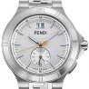 F477160 Fendi High Speed Dual Time Silver Dial Mens Watch 43mm