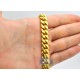 10K Yellow Gold Miami Cuban Link Mens Chain 11 mm 30 Inches
