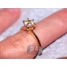 14K Yellow Gold 1.00 ct Diamond Womens Solitaire Engagement Ring