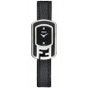 F311021011D1 Fendi Chameleon Black Enamel Steel Case Watch 18mm