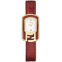 Fendi Chameleon Small Red Enamel Gold Watch F317424073D1