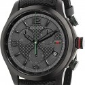 Gucci G-Timeless Chronograph Black PVD Mens Watch YA126244