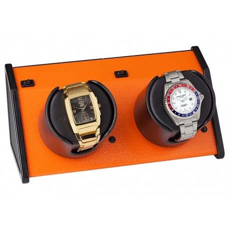 Double Watch Winder W05535 Orbita Sparta Vibrant 2 Orange