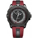 Swiss Army Alpnach Mechanical Red Fabric Mens Watch 241686