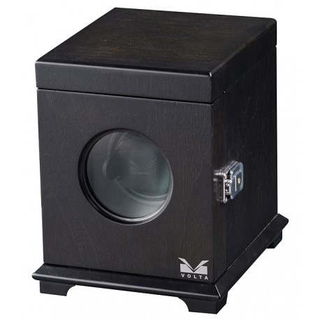 Single Watch Winder Box 31-560011 Volta Belleview Rustic Brown