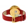 F350421073 Fendi My Way Yellow Gold Red Leather 28 mm Watch