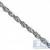 Sterling Silver French Rope Womens Chain 2.5 mm 16 18 20 22"
