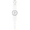 F212014041D3 Fendi Momento St. Valentines Diamond White Watch