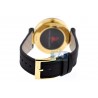 Gucci Interlocking Latin Grammy Mens Gold Steel Watch YA133208