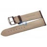 Hadley Roma Matte Brown Genuine Alligator Leather Watch Strap MS824