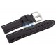 Hadley Roma Black Calfskin Leather Watch Band MS2036