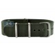 Hadley Roma Military Green Nylon Watch Band MS4210