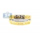14K Yellow Gold 0.10 ct Diamond Antique Greek Key Pattern Ring