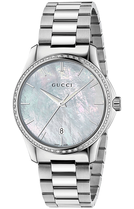 Gucci G-Timeless 38 mm Diamond Steel Unisex Watch