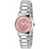 Gucci G-Timeless 27 mm Pink Dial Steel Womens Watch YA126524