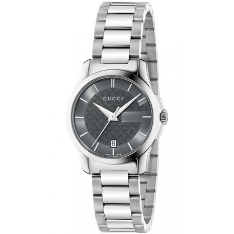 Gucci G-Timeless 27 mm Anthracite Dial Womens Watch YA126522