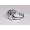 18K White Gold 2.72 ct Five Round Diamond Womens Ring
