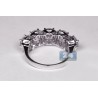 18K White Gold 2.72 ct Five Round Diamond Womens Ring
