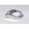 18K White Gold 1.26 ct Diamond Womens Edge Ring