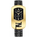 Fendi Chameleon Black Graffiti Gold Womens Watch F302431011D1