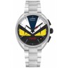 F215011500 Fendi Momento Bugs Eye Dial Mens Steel Watch 40mm