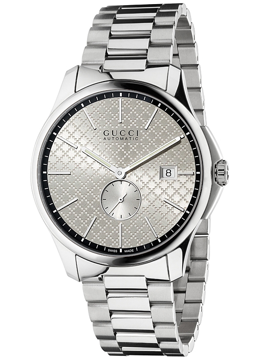 Gucci G-Timeless Automatic 40 mm Steel Bracelet Watch YA126320