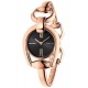 Gucci Horsebit Rose Gold Black Dial Womens Watch YA139507