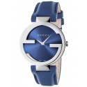 Gucci Interlocking 37 mm Blue Dial Womens Watch YA133322