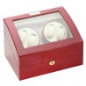 Diplomat Estate Cherry Wood Quad Watch Winder 31-414