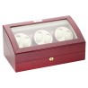 Diplomat Estate Cherry Wood Six Watch Winder 31-416