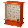 Diplomat Estate Burl Wood Nine Watch Winder 31-421