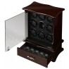 Diplomat Gothica Ebony Wood Nine Watch Winder 31-429