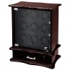 Diplomat Gothica Ebony Wood Nine Watch Winder 31-429