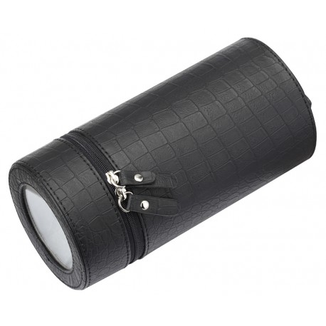 Diplomat Black Leather Single Travel Watch Winder 31-438