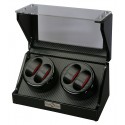 Diplomat Gothica Carbon Fiber 4 Watch Winder 31-476