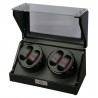 Diplomat Gothica Carbon Fiber Quad Watch Winder 31-476