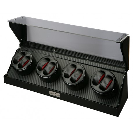 Diplomat Gothica Carbon Fiber Eight Watch Winder 31-478
