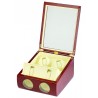 Diplomat Windsor Burl Wood Quad Watch Winder 31-512