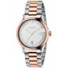 Gucci G-Timeless 38 mm Two Tone Steel Bracelet Watch YA126447