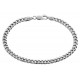 925 Sterling Silver Miami Cuban Link Mens Bracelet 5 mm 8 1/4 inch