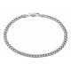 Sterling Silver Miami Cuban Link Mens Bracelet 5 mm 9 1/4 inches