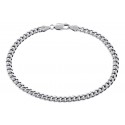 Sterling Silver Miami Cuban Link Mens Bracelet 5 mm 9 1/4 inches