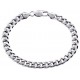 Sterling Silver Miami Cuban Link Mens Bracelet 7 mm 8 inches