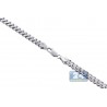 925 Silver Solid Franco Mens Chain 4 mm 20 22 24 26 28 30 inch