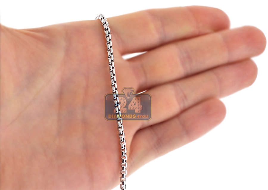 Dankadi Fashion Men 925 Sterling Silver Necklace Italy 5mm Square Rolo Link Round Box Chain Chokers 18 20 22 24 26 Fine Jewelry Gift