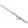 Sterling Silver Mens Cuban Chain 3 mm 18 20 22 24 26 28 30 inch