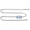 Solid Sterling Silver Mens Cuban Chain 4.5 mm 18 20 28 30 inch