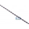 Solid Sterling Silver Mens Rope Chain 6 mm 24 26 30 inches