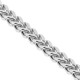 Sterling Silver Hollow Franco Mens Chain 3 mm