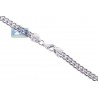 Sterling Silver Hollow Franco Mens Chain 3 mm 28 30 36 inch